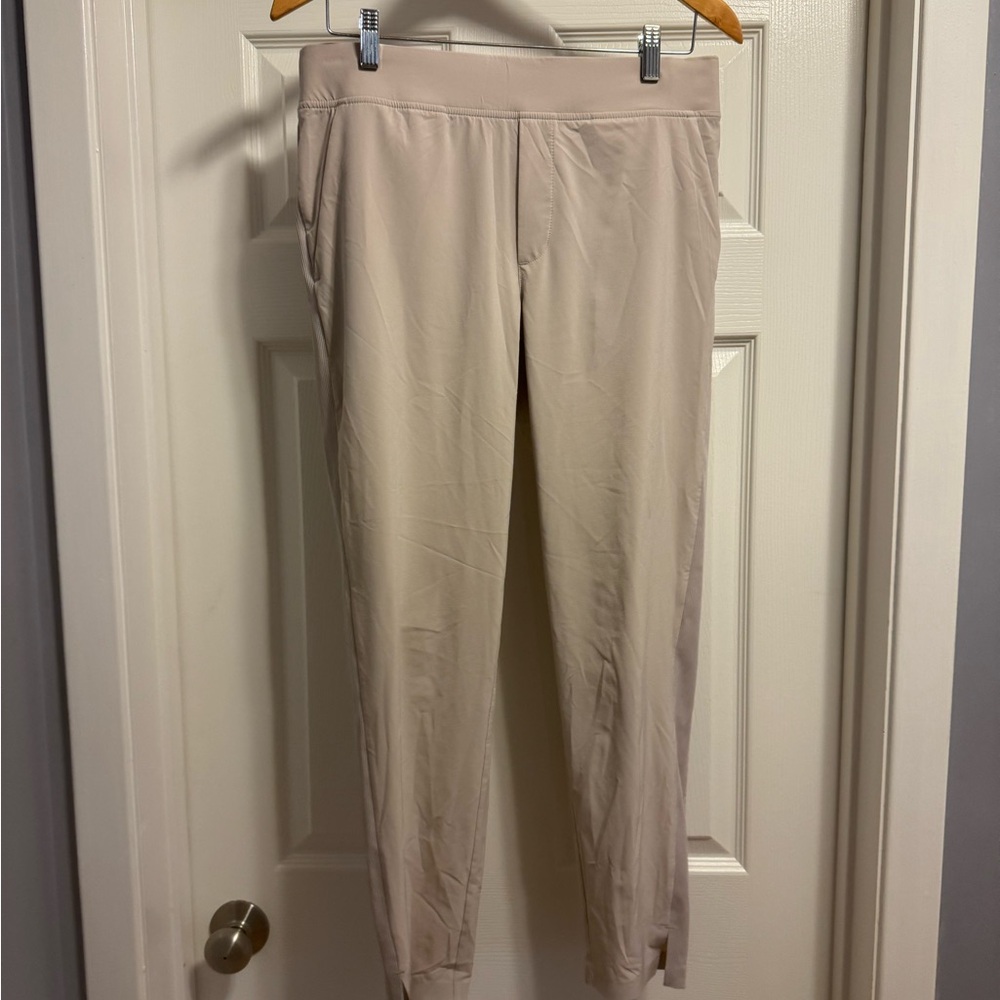 Athleta Light Beige Jogger Pants